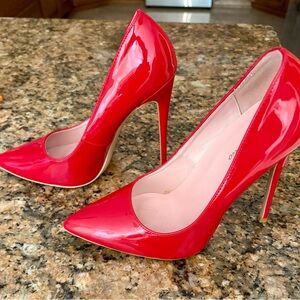 Chic Red Stiletto Heels